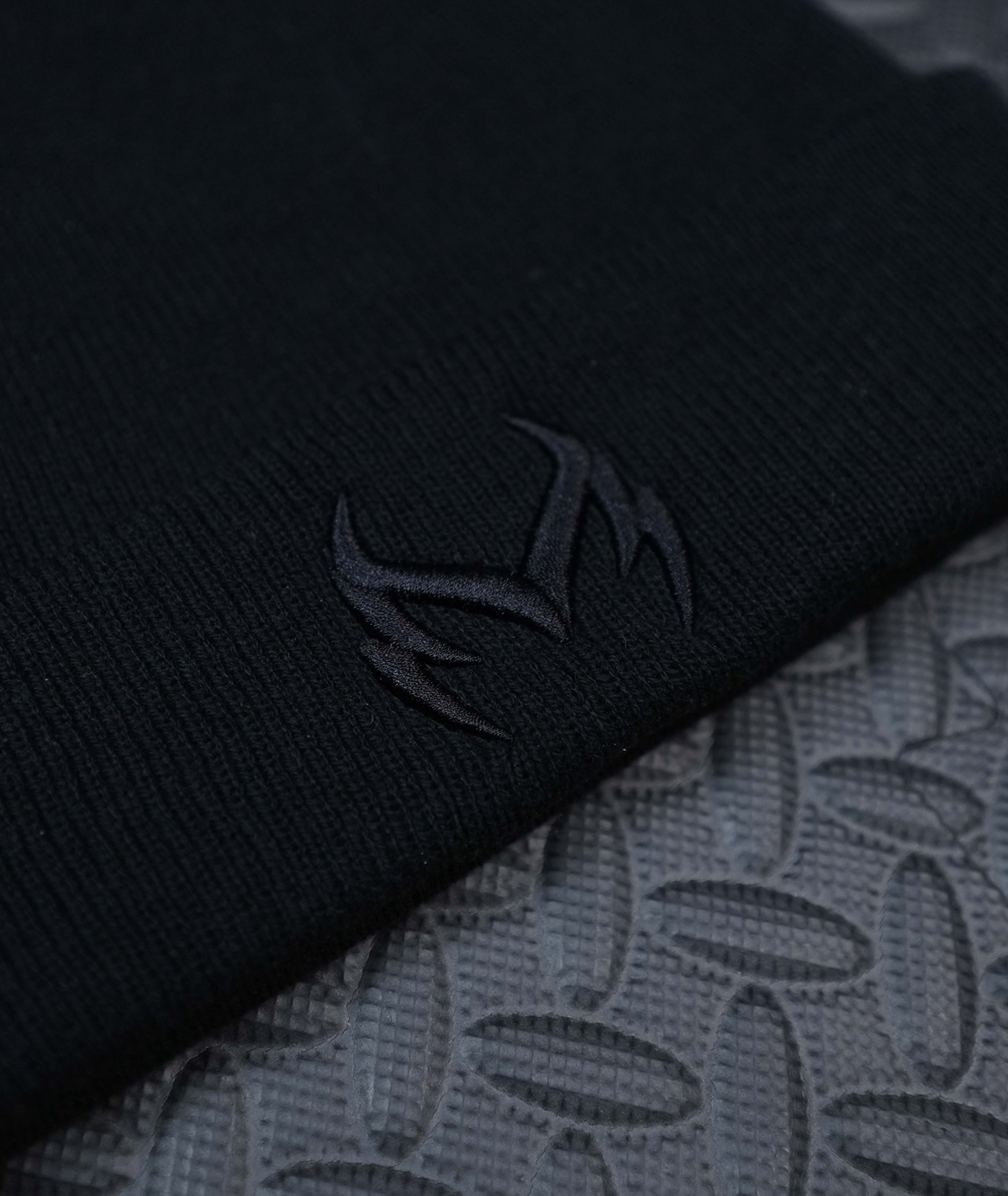 Phantom Black Beanie